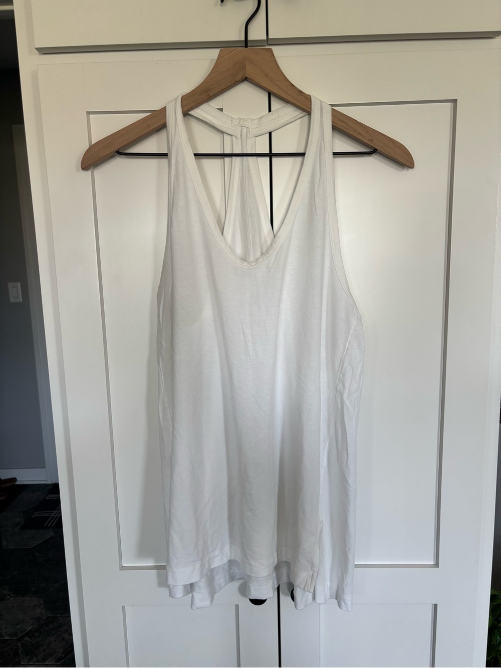 lululemon athletica White Racerback Tank Top